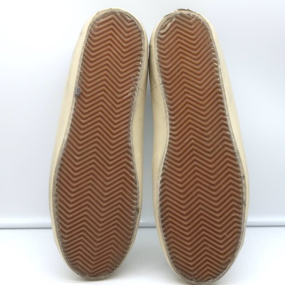 GOLDEN GOOSE SUPERSTAR SNEAKERS WHITE/NAVY LEATHER & GRAY SUEDE SIZE 46 NEW - Picture 3 of 11